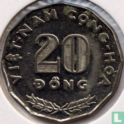 Vietnam 20 dong 1968 - Image 2