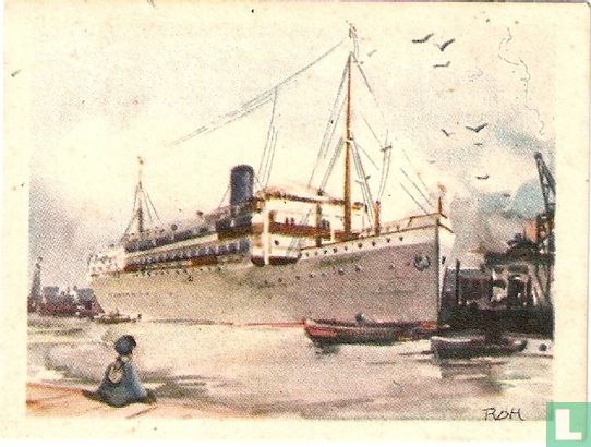 Dat is een schip van den rotterdamschen Lloyd. - Image 1