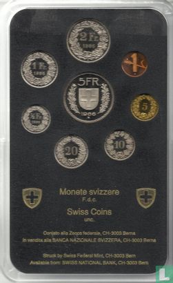 Zwitserland jaarset 1986 - Afbeelding 1