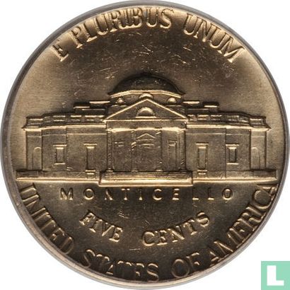 États-Unis 5 cents 1975 (sans lettre) - Image 2