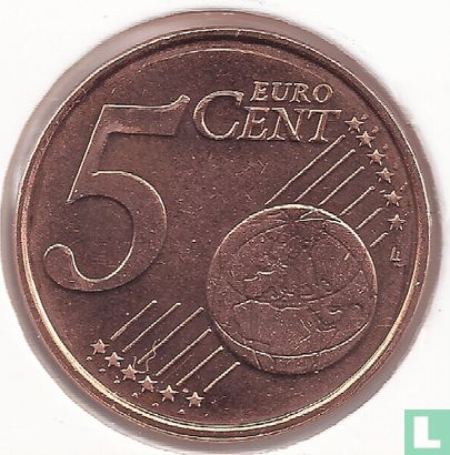 Netherlands 5 cent 2001 (type 2) - Image 2