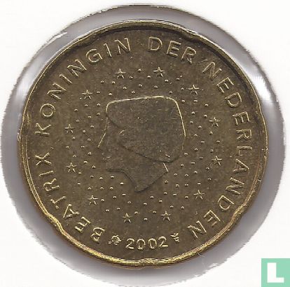 Nederland 20 cent 2002 - Afbeelding 1