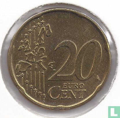 Nederland 20 cent 2002 - Afbeelding 2