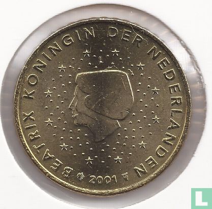 Nederland 50 cent 2001 - Afbeelding 1