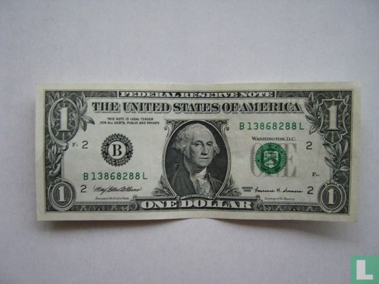 Verenigde Staten 1 dollar 1999 B - Afbeelding 1