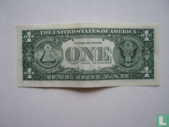 United States 1 dollar 1999 B - Image 2