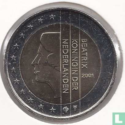 Nederland 2 euro 2001 - Afbeelding 1