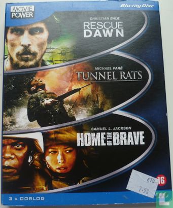 Rescue Dawn +  Tunnel Rats + Home of the Brave - Image 1