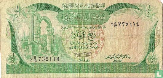 Libie 0,25 dinar 1981 - Afbeelding 1