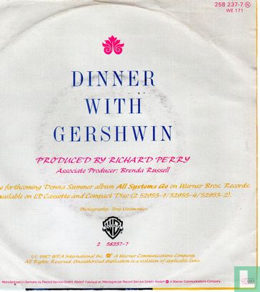 Dinner with Gershwin  - Afbeelding 2