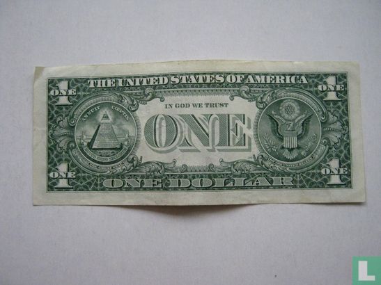 United States 1 dollar 1999 B - Image 2