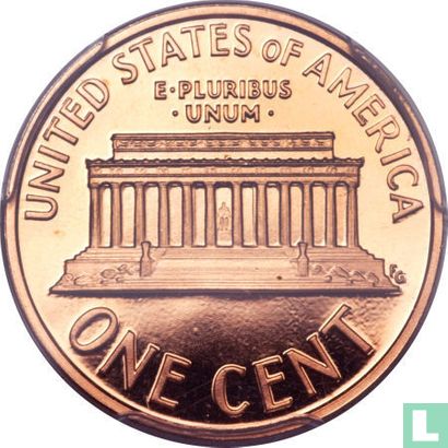 États-Unis 1 cent 1990 (BE - sans lettre) - Image 2