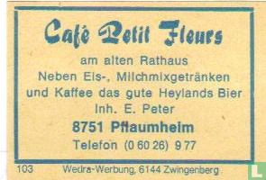 Café Petits Fleurs - E.Peter