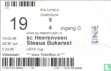 SC Heerenveen - Steaua Bukarest