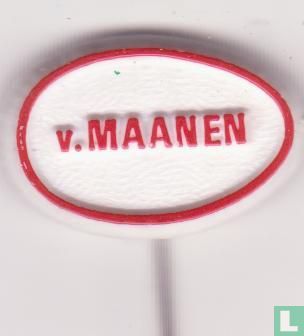 v. Maanen (œuf) [rouge sur blanc]