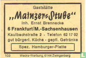 Gaststätte "Mainzer Stube" - Ernst Brennecke