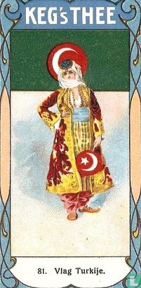 Vlag Turkije - Afbeelding 1