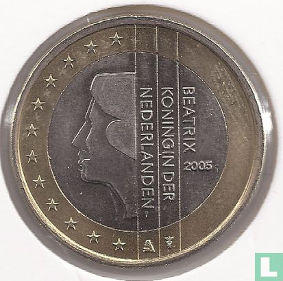 Pays-Bas 1 euro 2005 - Image 1