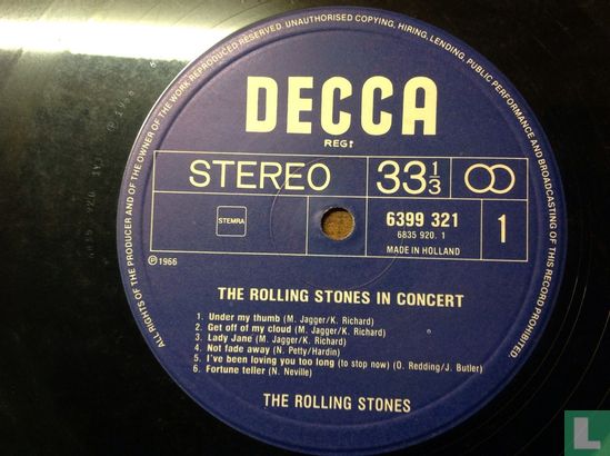 The Rolling Stones in Concert - Afbeelding 3