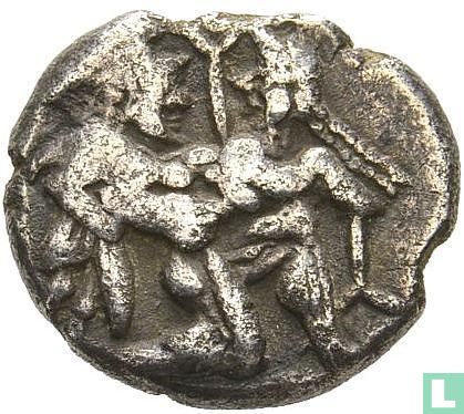 Thracië, Thasos, AR stater 500-463 v. Chr. - Afbeelding 1