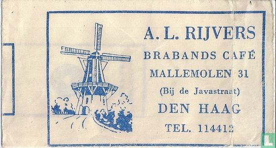 A.L. Rijvers Brabands Café (Misdruk) - Bild 1