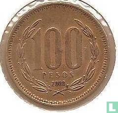 Chili 100 pesos 2000 - Afbeelding 1