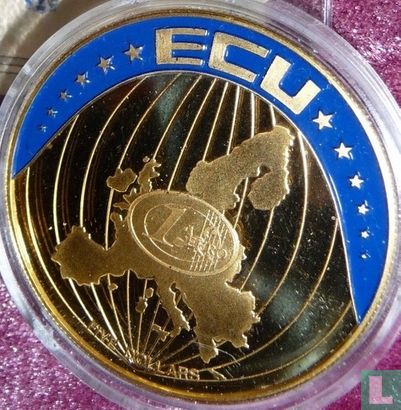Liberia 5 dollars 2003 "ECU" - Afbeelding 2