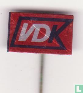 VDK (Van der Kieft n.v.Amsterdam)[rood]