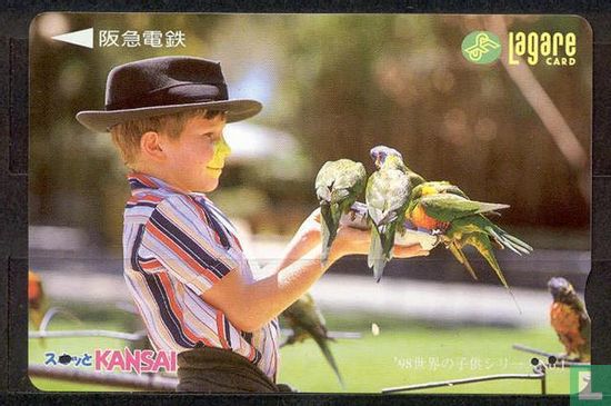Papagaaien (Hankyu Railways) Lagare Card
