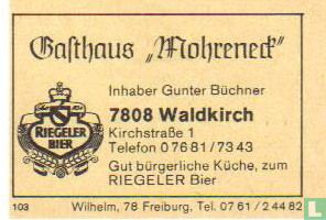 Gasthaus Mohrened - Gunther Büchner