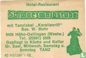 Hotel Restaurant Schwarzwaldstube - W.Mohr