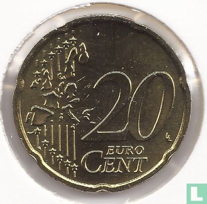 Netherlands 20 cent 2006 - Image 2