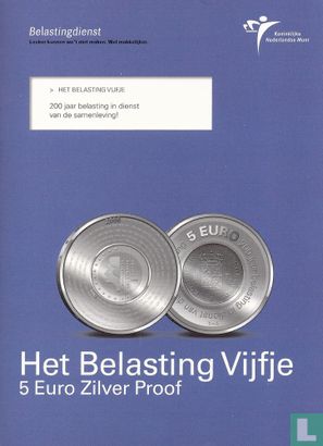 Nederland 5 euro 2006 (PROOF - folder) "200th anniversary of Financial Authority" - Afbeelding 3