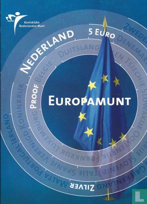 Netherlands 5 euro 2004 (PROOF) "EU enlargement" - Image 3