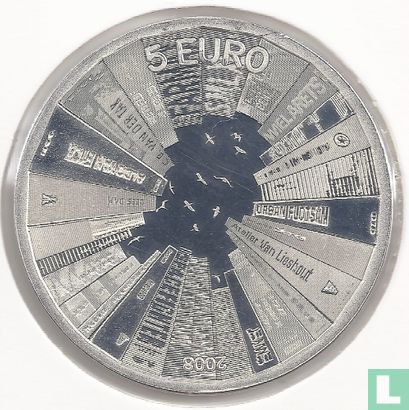 Netherlands 5 euro 2008 (PROOF) "Architecture in the Netherlands" - Image 1