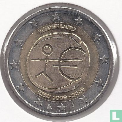 Netherlands 2 euro 2009 "10th anniversary of the European Monetary Union" - Image 1