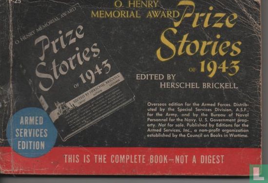 Prize stories of 1943 - Afbeelding 1