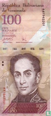 Venezuela 100 Bolívares 2007 - Afbeelding 1