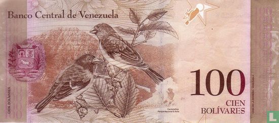 Venezuela 100 Bolívares 2007 - Afbeelding 2
