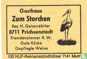 Gasthaus Zum Storchen - H.Geisendörfer