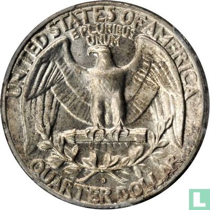 Vereinigte Staaten ¼ Dollar 1963 (D) - Bild 2