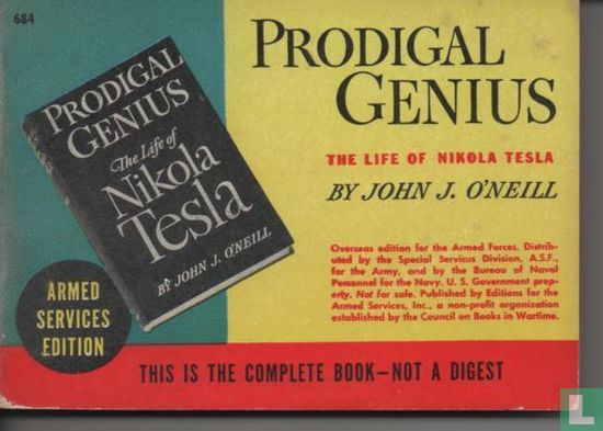 Prodigal genius, the life of Nikola Tesla - Afbeelding 1