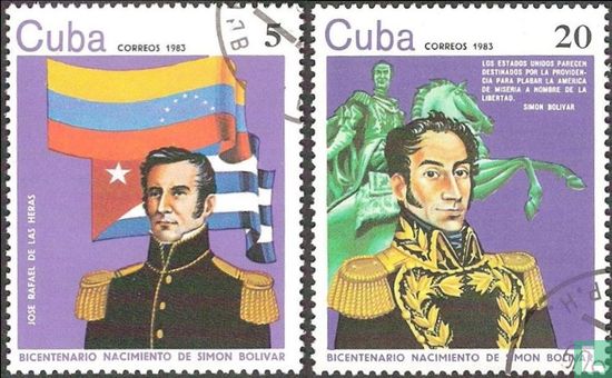 200e geboortedag Simón Bolivar
