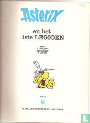 Asterix en het 1ste legioen - Afbeelding 3