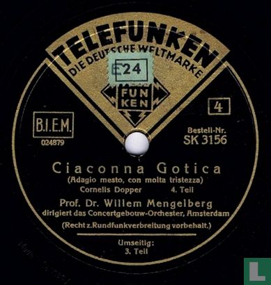 Ciaconna Gotica, 3. und 4. Teil - Image 2