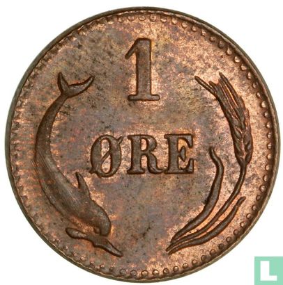 Denmark 1 øre 1892 - Image 2