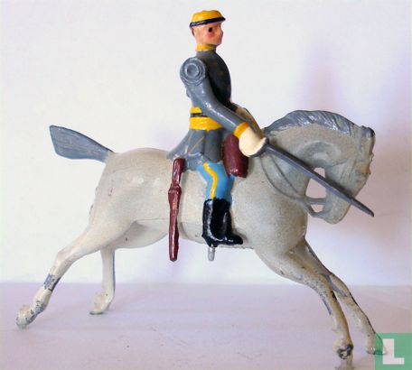 Officier confédéré à cheval - Image 1