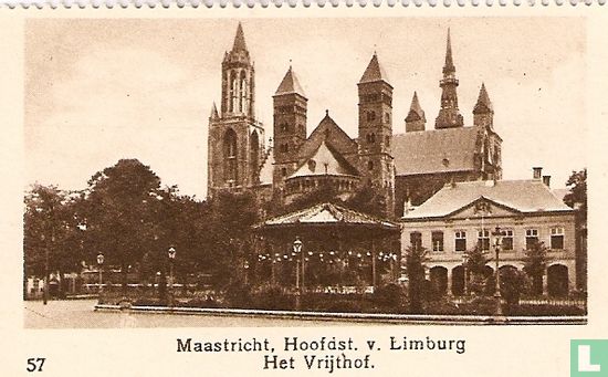Maasstricht, Hoofdst. v. Limburg. Het Vrijthof
