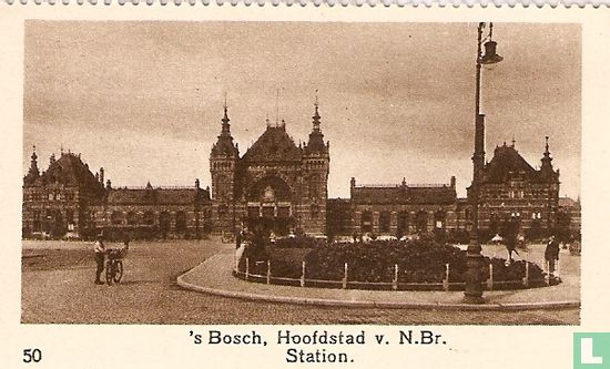 's Bosch, Hoofdstad v. N.Br. Station.