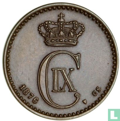 Denemarken 1 øre 1876 - Afbeelding 1